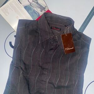 7 Diamonds Vintage Woven Shirt Sz XL